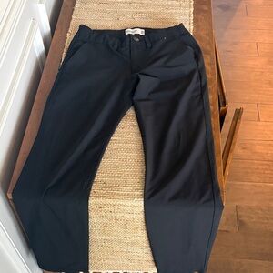 abercrombie kids Black Performance Chino Pants